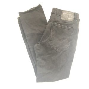 Levis 511 Black Denim Slim stretch jeans W 32 L 29